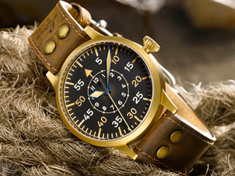 For sale online and in our Chicago store :  Laco 1926 Pilot Watch Original - MODEL FRIEDRICHSHAFEN BRONZE (862086)