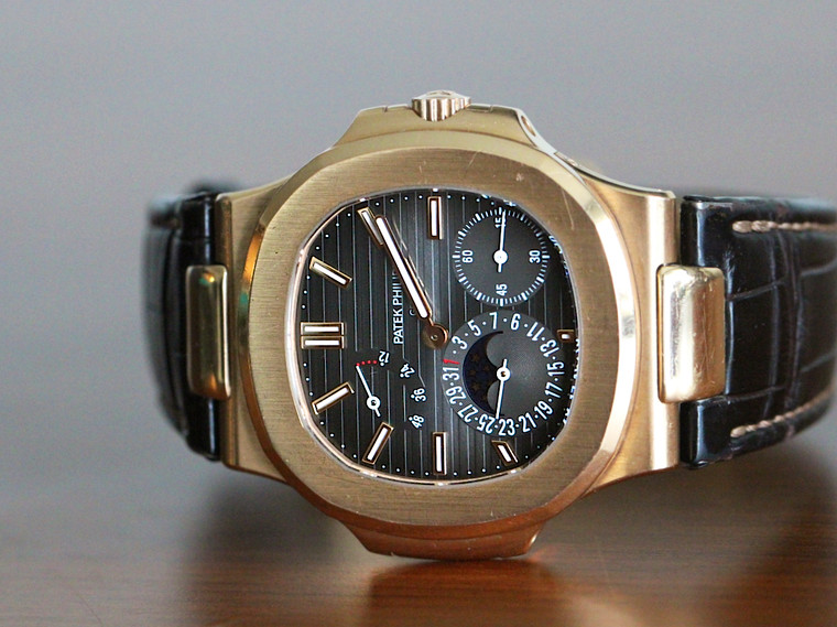  Patek Philippe Watch - 5712R Nautilus Rose Gold Moon phase Date Small Second Power Res BP